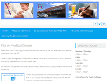 Tablet Screenshot of floreymedical.com.au